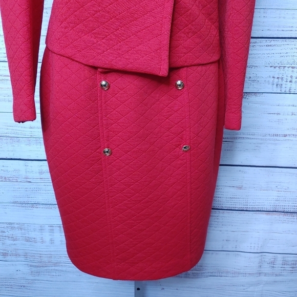 Vintage Ports Quilted Skirt Set Size M - Picture 4 of 16